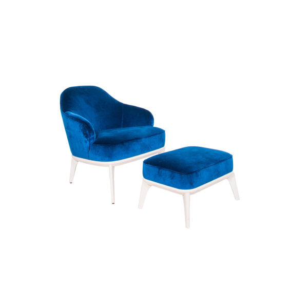 Fauteuil et Pouf Havanas