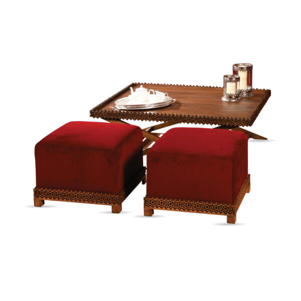 Table Basse et pouf Marrakech Table Basse et pouf Marrakech